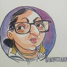 Caricatura invitado internacional ExpotatuajeMedellin