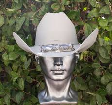 Feutre gris 100X Western La Sierra COWBOY TEXANA CHAPEAU Tejana