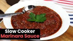 Homemade Slow Cooker Marinara Sauce Slow Cooking Perfected