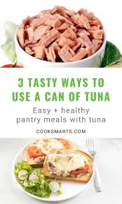 3 Ways To Use Canned Tuna Cook Smarts In 2020 Easy Healthy Recipes Healthy Dinner Recipes Seafood Recipes
