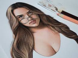 Starting this 2025, I show you this illustration that I made as a  commission. Use faber castell school pencils,