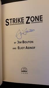 1994 Jim Bouton and Eliot Ansiof Signed Autographed Book Strike Zone.