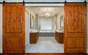 The first sharing how to build the barn door, and the second will be talking about next up, you guessed it. How To Make The Most Of A Barn Door In A Bedroom Bathroom Scenario