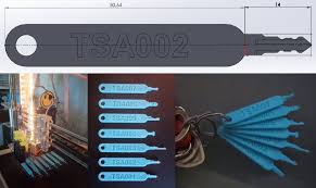Github Xyl2k Tsa Travel Sentry Master Keys 3d Reproduction Of Tsa Master Keys Master Key Tsa Master