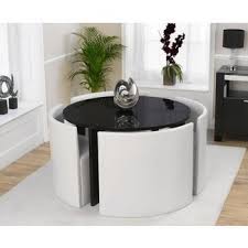 Or lower the drop leaf, stow the stools, and roll the unit into. 50 Amazing Space Saving Dining Table Compact Visualhunt