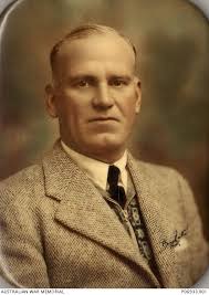 Colour studio portrait of Engineering Lieutenant (Lt) Reginald Bernard  Alkin, Royal Australian ...