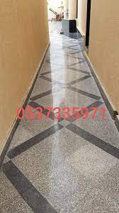 جلي بلاط في الرياض شركة اللؤلؤة flooring marble tile floor