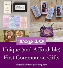 We have boys' and girls' first communion gifts that will encourage your little disciples to remain unwavering in their faith for many years to come. Unique And Affordable First Communion Gift Ideas Intentional Catholic Parenting