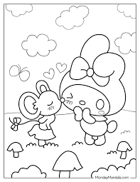 My Melody Coloring Page Printable Coloring Home Hot Sex Picture 16380 | Hot  Sex Picture