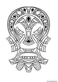 Keep your kids busy doing something fun and creative by printing out free coloring pages. African Mask Coloring Pages Coloring Home