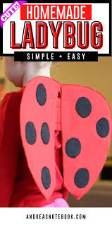 Learn how to make a homemade ladybug costume, a quick and easy costume solution for kids of any age. Adorable Ladybug Costume Tutorial Is Super Easy