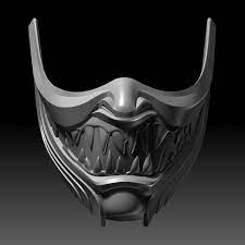 Scorpion Mask Hanzo Face Mortal Kombat 11 3d Printable Model Etsy 3d Printable Models Mortal Kombat Print Models