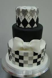 Black And White Checkered Cake Argyle Cake Checkered Cake Cake Cupcake Cakes
