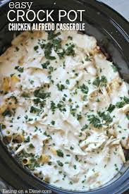 Howstuffworks.com contributors the term crock pot (which is actually a brand name) has become sy. Crock Pot Chicken Alfredo Casserole Recipe Chicken Alfredo Pasta