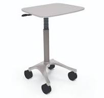 Ergotron ZAL22CG Zido® 22, Chariot à hauteur réglable d'Anthro