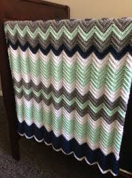 Black And White Chevron Crochet Blanket Chevron Mint Grey Navy White Baby Blanket For Raine Crochet Blanket Chevron Crochet Blanket Patterns Baby Blanket Crochet Pattern