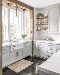 Wait until you see how gorg raw wood can look. New Kitchen Cabinet Ideas Farmhouse Kitchen Remodel Kitchen Remodel Small Modern Farmhouse Kitchens