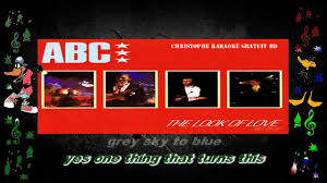 It was the third single from their debut studio album, the lexicon of love Abc The Look Of Love Karaoke Instrumental Video Dailymotion