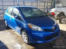 2013 toyota yaris is one of the successful releases of toyota. Toyota Yaris 2013 Blue 1 5l 4 Vin Jtdktud36dd557618 Free Car History
