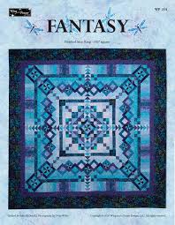 Oriental harmony quilt pattern leigh headington. Quilt Pattern Fantasy By Wing And A Prayer Designs Ptfantasy