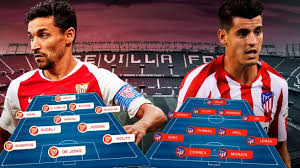 3 jesús navas (dr) sevilla 2. Sevilla Atletico De Madrid Duelo De Champions En El Pizjuan