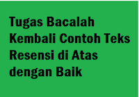 Pada pada kertas folio bergaris. Setelah Kamu Membaca Teks Resensi Di Atas Lakukanlah Analisis Isi Resensi Operator Sekolah