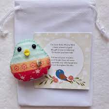 Stripy Worry Bird Etsy In 2020 Stock Gifts Crafts Thoughtful Gifts