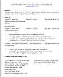 Whereas a graduate applying for an entry level position (i.e. Free 8 Sample Resume For First Job In Ms Word Pdf