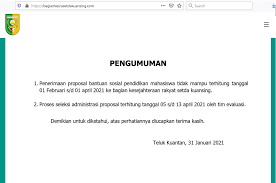 Nak no plat motor anda ikut trend terkini? Ini Syarat Lengkap Beasiswa Bantuan Sosial Pendidikan Mahasiswa Tidak Mampu Di Kabupaten Kuantan Singingi Kanal Informasi Dan Inspirasi Pendidikan Terkini