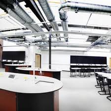 Burnley Utc Laboratory Laboratory Design Laboratory Science Industrial Office Design
