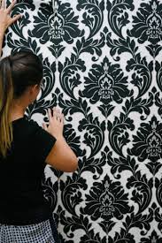 Simplify the apartment rental application process by proactively gathering together all the documents and info you will need to provide. Diy How To Use Removable Wallpaper In Your Apartment Glamour