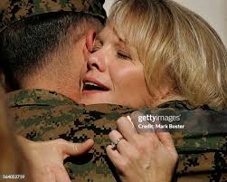 14 Marines Hold Memorial Service For Captain Killed In Iraq Stock Photos,  High-Res Pictures, and Images