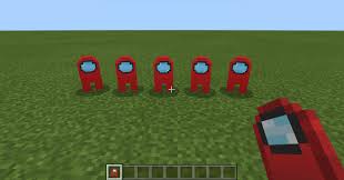 Among us suits addon costumes and clothes from the game among us in minecraft bedrock. Among Us Npc Minecraft Pe Mods Addons
