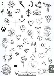 The most popular simple arm tattoo design is probably the simple lines and armbands. Small Simple Tattoos On Paper Novocom Top