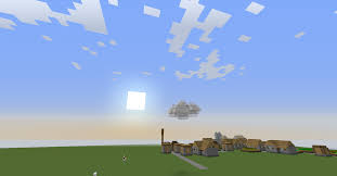 if you surround quartz blocks with white stained glass then it kinda looks like a cloud detail clouds white stain stained glass