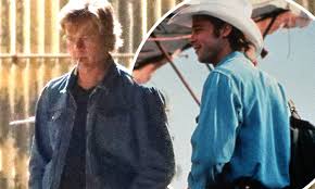 In july, a judge established a detailed schedule in july for pitt to spend time with the children (except maddox, who according to the court is old susan sarandon says brad pitt 'impressed' her in thelma & louise: Brad Pitt Harks Back To Thelma Louise Days In Denim For Scene In Once Upon A Time In Hollywood Daily Mail Online