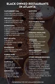 49 Popular Black Owned Restaurants In Atlanta Ga Local Adventurer Shopping In Atlanta Atlanta Travel Atlanta Restaurants