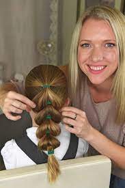 Mum Unveils Five No Fuss Hairstyles You Can Do On Your Girls Before They Go To School Hair Styles Girl Hair Dos Girl Hairstyles