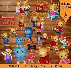 Daniel Tiger S Neighborhood Png Files Daniel Tiger Etsy Daniel Tiger Party Daniel Tiger S Neighborhood Daniel Tiger Birthday Party
