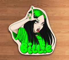 Billie Eilish Sticker In 2020 Billie Eilish Billie Sketches