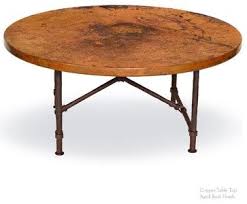 Burlington Coffee Table With 42 Round Top Craftsman Coffee Tables Timeless Wrought Iron H Coffee Table Round Metal Coffee Table Craftsman Coffee Tables