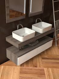 sectional double vanity unit