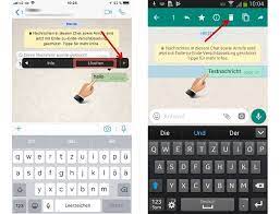 Wenn du das smartphone quer hältst, siehst du nicht nur die ersten wörter, sondern kannst sogar noch mehr. Whatsapp Gesendete Nachrichten Loschen So Geht S Ganz Einfach