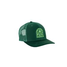 Green Trucker Hat Shop Our Gear Dix Park Conservancy