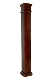 Maple Wooden Column Wraps 8 X 8 Square Smooth Wooden Columns Interior Columns Beautiful Houses Interior