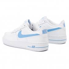 It is a big symbol of his arrival, the presidential plane, oliver continued. Schuhe Nike Air Force 1 3 Gs Av6252 102 White University Blue Schnurschuhe Halbschuhe Madchen Kinderschuhe Eschuhe Ch