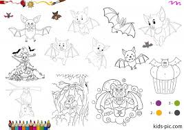 Obviously, we love halloween but one thing i can't stand is all the gore and creepiness, especially when my young kids are plus, there's a lot of white space, so it's a perfect coloring page for young children who have a hard time staying inside the lines. 13 Free Halloween Bat Coloring Pages Kids Pic Com