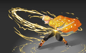  Kimetsu No Yaiba Woo Jin Lee Characters Illustration Fanart Zenitsu Agatsuma Demon Slayer Zenitsu Artwork