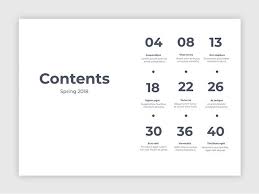 Design A Creative Table Of Contents Examples And Templates Contents Page Design Table Of Contents Design Book Design Layout