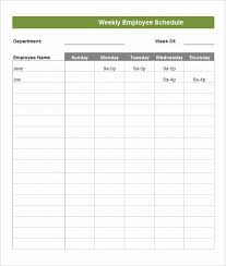 Free work schedule templates for word and excel with monthly employee shift schedule template. Employee Schedule Template Pdf Lovely Employee Schedule Template 5 Free Word Excel Pdf Schedule Template Homeschool Schedule Template Templates